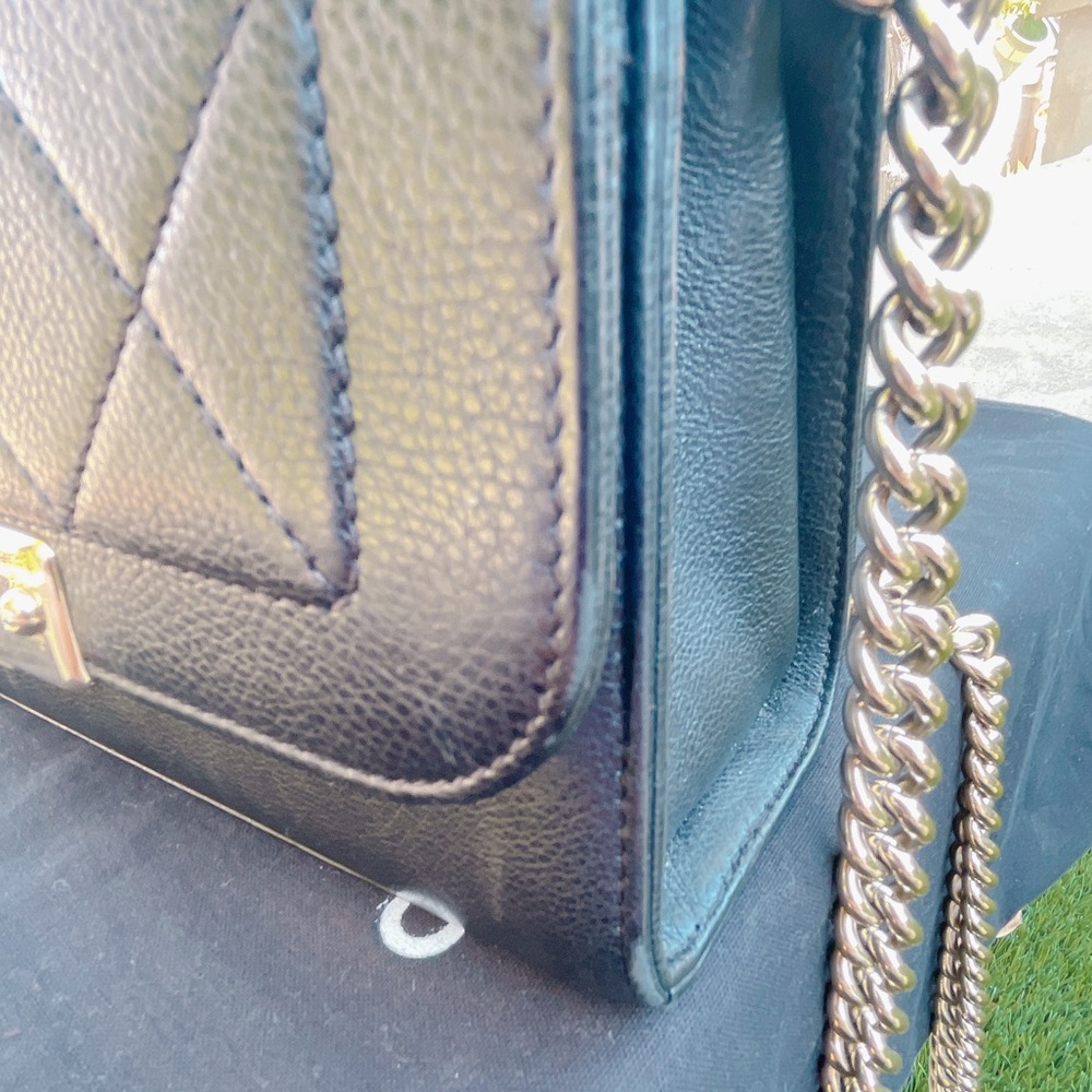 Chanel Flap Bag with Black with soft Handle Crossbody - Picture 4 of 8